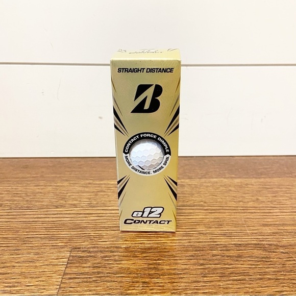 NWTs Bridgestone | Monster Energy Logo e12 Contact Set of 3 Golfballs - Picture 2 of 10
